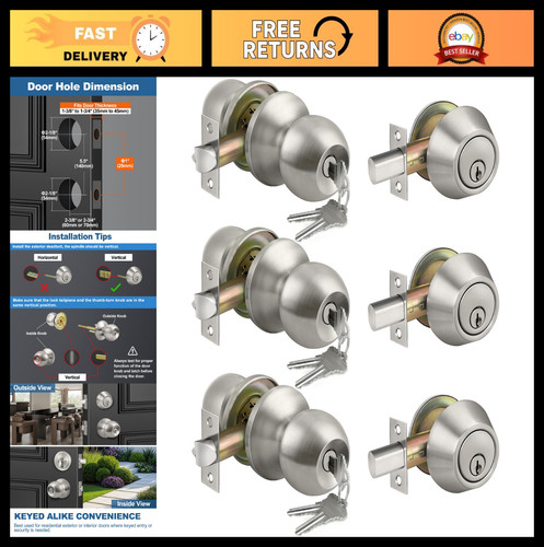 Pack keyed alike exterior - keyed,