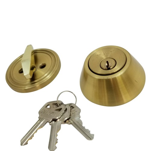 New deadbolt lock - lock, entry