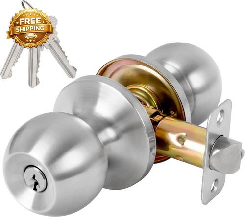 Keyed entry door - door, with