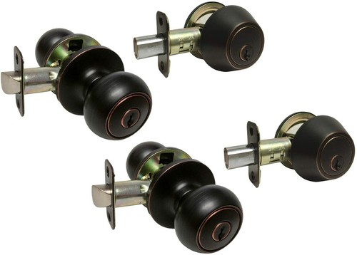 Entry with deadbolt oil - with,